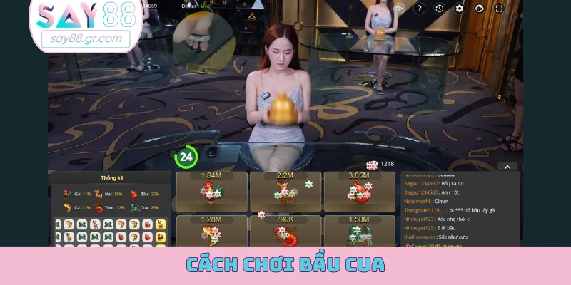 cách chơi bầu cua